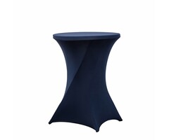 Statafelrok marineblauw 80 cm
