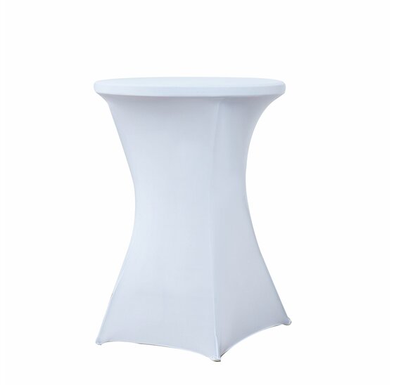 Statafelrok wit 80 cm