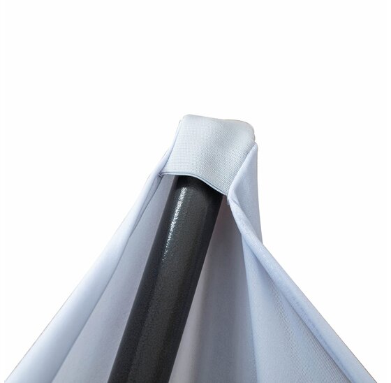 Statafelrok wit 80 cm