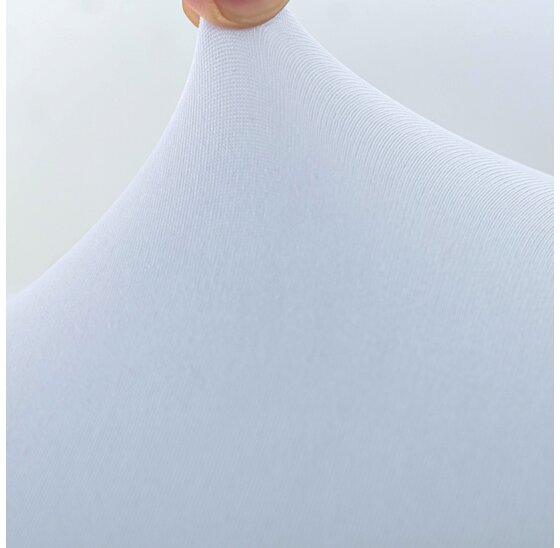 Statafelrok wit 80 cm