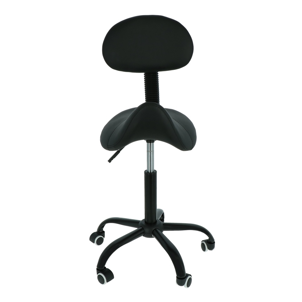 Zadelkruk met verstelbare rugleuning - ergonomisch en in hoogte verstelbaar