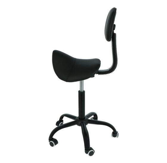 Zadelkruk met verstelbare rugleuning - ergonomisch en in hoogte verstelbaar