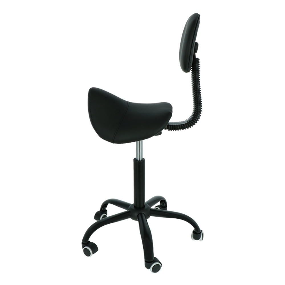 Zadelkruk met verstelbare rugleuning - ergonomisch en in hoogte verstelbaar
