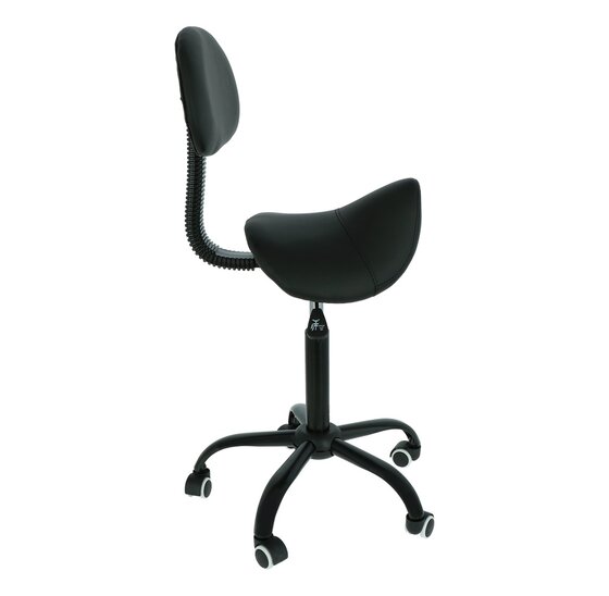 Zadelkruk met verstelbare rugleuning - ergonomisch en in hoogte verstelbaar