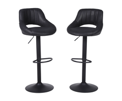 Barkruk industrial zwart