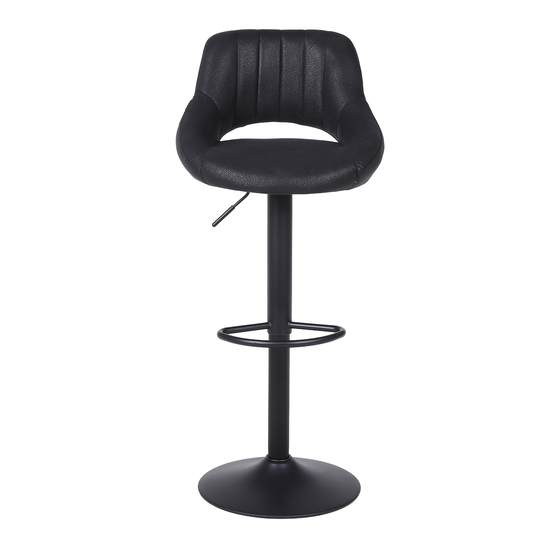 Barkruk industrial zwart