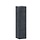 Betonpoer 10x10x60 cm met M16 schroefhuls antraciet oud-hollands