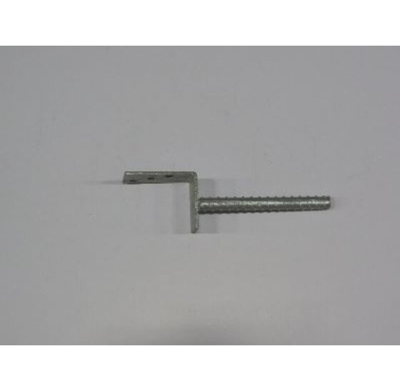 L-vorm paaldrager met betonijzer 300x60 (5mm)