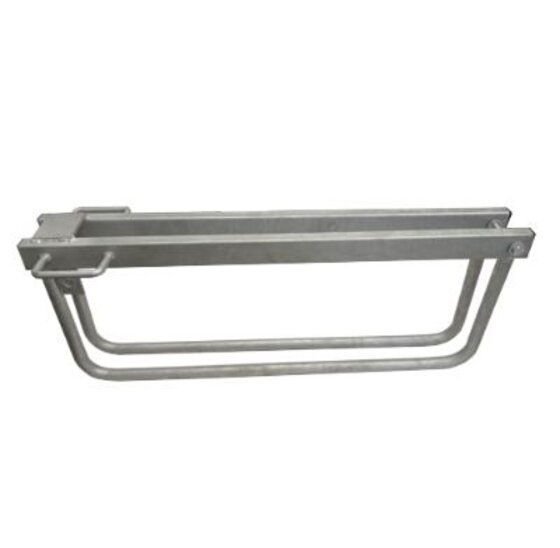 Afsluitbare parkeerbeugel vuurverzinkt 825x345mm voor oprit en parkeerplaats