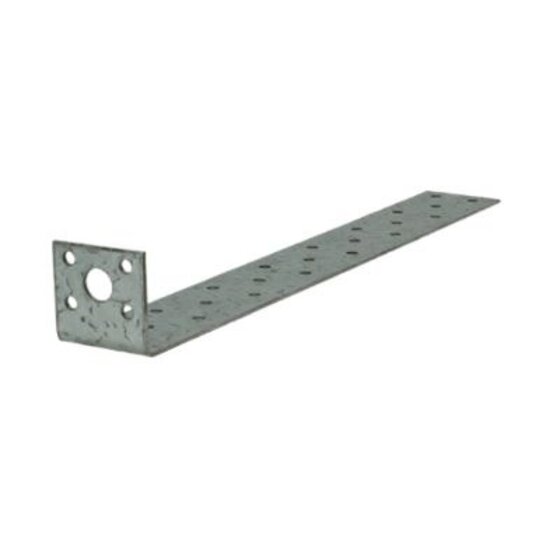Betonanker 40x400mm hoekprofiel, 2mm staal, verzinkt