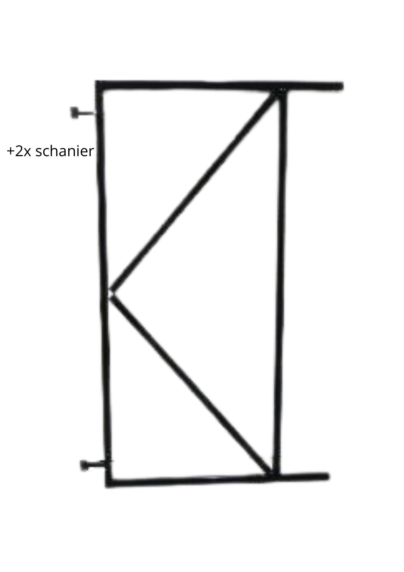 Verstelbaar poortframe