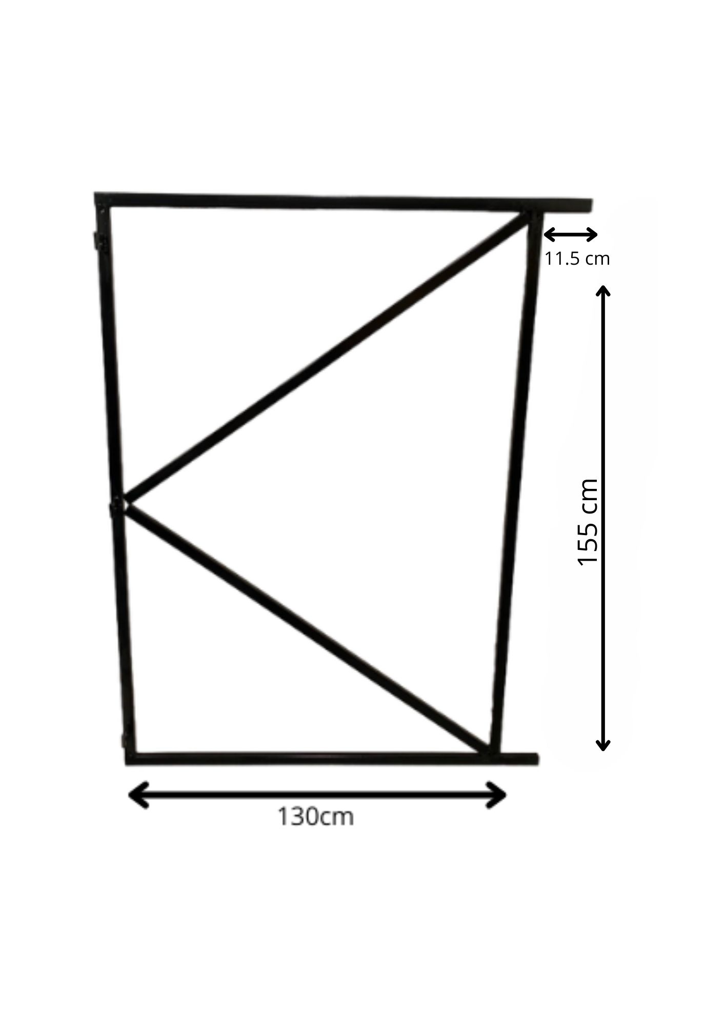 Verstelbaar poortframe