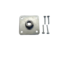 set voor Betonpoer 100x100 mm met aangelaste M24 moer