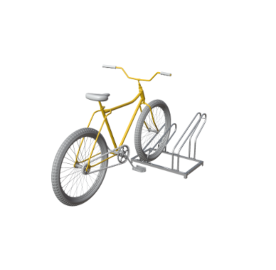 Fietsenrek 2-Stands Verstelbaar 65x37x35/44cm