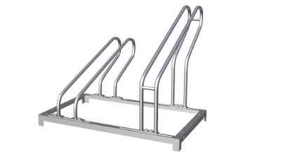 Fietsenrek 2-Stands Verstelbaar 65x37x35/44cm