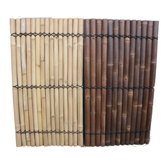 Halfrond Bamboescherm voor Tuin en Balkon