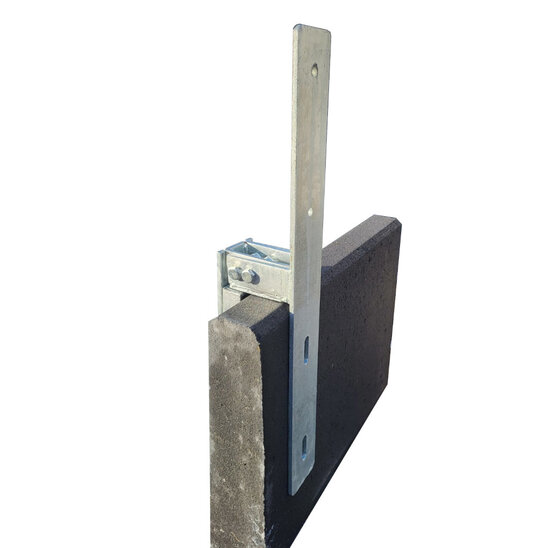 Verstelbaar muuranker 90-140 mm, 600 mm lang, voor keerwanden