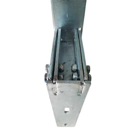 Verstelbaar muuranker 90-140 mm, 600 mm lang, voor keerwanden
