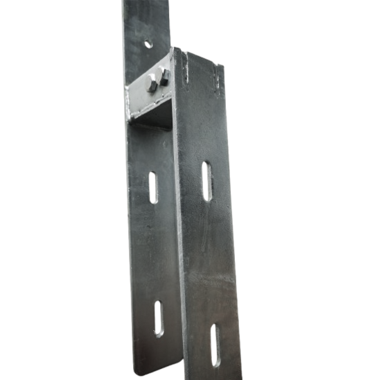 Verstelbaar muuranker 90-140 mm, 600 mm lang, voor keerwanden