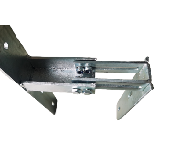 Verstelbaar muuranker 90-140 mm, 600 mm lang, voor keerwanden