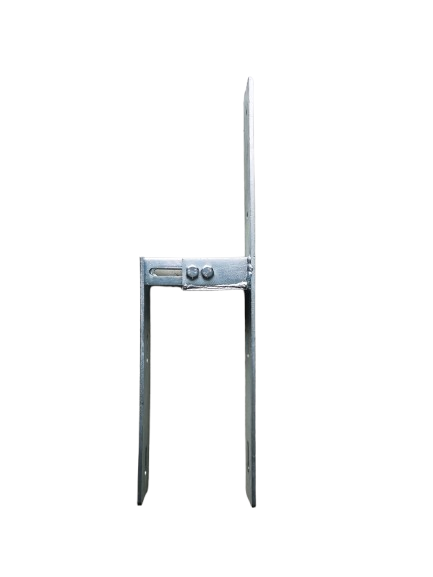 Verstelbaar muuranker 90-140 mm, 600 mm lang, voor keerwanden