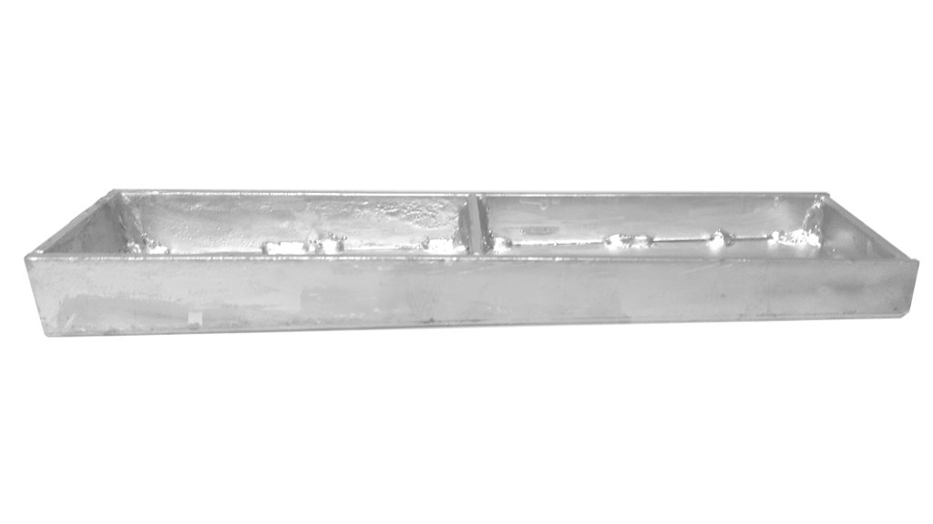 Muuranker spie 290x70 mm voor keerwanden (verstelbaar)