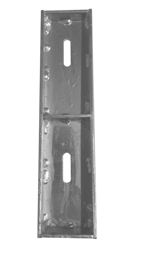 Muuranker spie 290x70 mm voor keerwanden (verstelbaar)