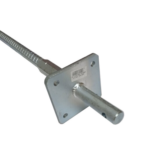 Plaatanker Wit verzinkt Instortanker verstelbaar 500mm