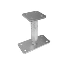 Verstelbare Paaldrager Type P – Hoogte 140–200 mm