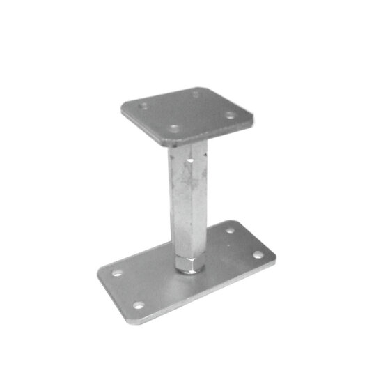 Verstelbare Paaldrager Type P – Hoogte 140–200 mm