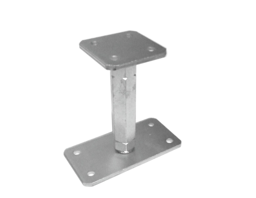 Verstelbare Paaldrager Type P – Hoogte 140–200 mm