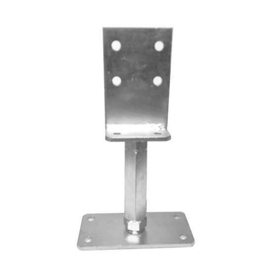 Verstelbare Paaldrager Type S – Hoogte 140–200 mm