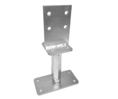 Verstelbare Paaldrager Type S – Hoogte 140–200 mm