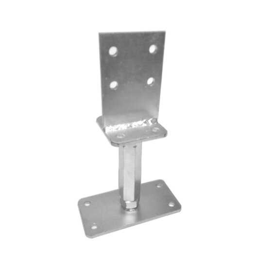 Verstelbare Paaldrager Type S – Hoogte 140–200 mm