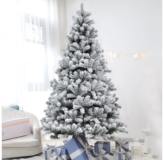 Kerstboom Snow 210 cm – Kunstkerstboom met Sneeuw