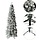 Kerstboom Icy Elegance 210 cm – Smalle Kunstkerstboom
