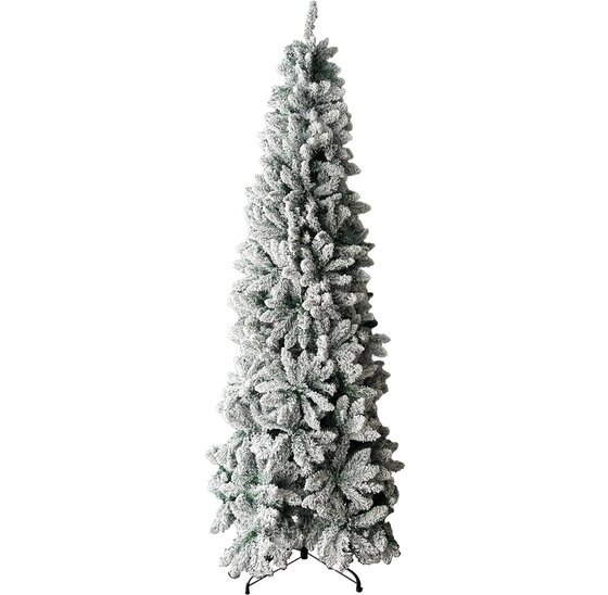 Kerstboom Icy Elegance 210 cm – Smalle Kunstkerstboom