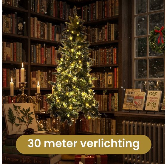 Kerstverlichting 30 meter – Warm Wit