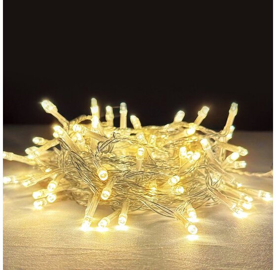 Kerstverlichting 20 meter – Warm Wit