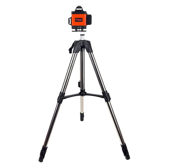 Kruislijnlaser 16 lijnen met Statief en Digitale Waterpas – Zelfnivellerend