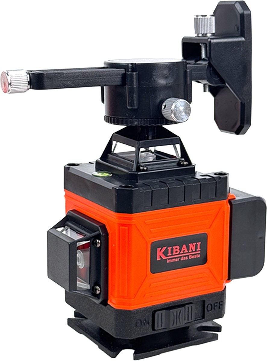 Kruislijnlaser 16 lijnen met Statief en Digitale Waterpas – Zelfnivellerend