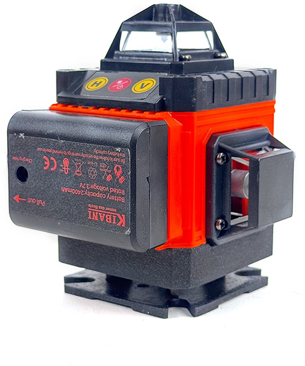 Kruislijnlaser 16 lijnen met Statief en Digitale Waterpas – Zelfnivellerend