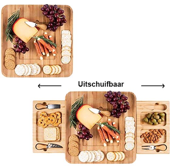 Borrelplank Rock & Board – Luxe Tapas- en Hapjesplank