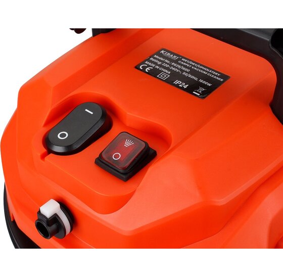 Nat- en Droogzuiger 20L – Alleszuiger met Sproeifunctie en Reinigingsmiddel