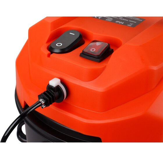 Nat- en Droogzuiger 20L – Alleszuiger met Sproeifunctie en Reinigingsmiddel