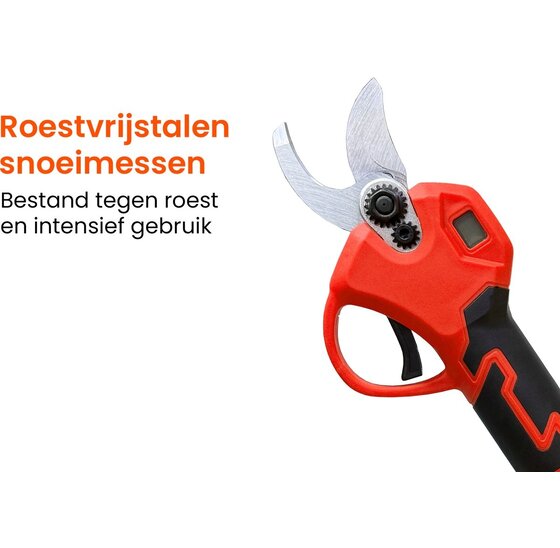 Accu Takkenschaar 20V – Elektrisch en Draadloos Snoeien tot 30 mm