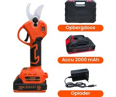 Accu Takkenschaar 20V – Elektrisch en Draadloos Snoeien tot 30 mm