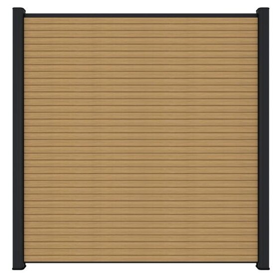 Composiet Schutting Red Cedar Triple 180 × 180 cm