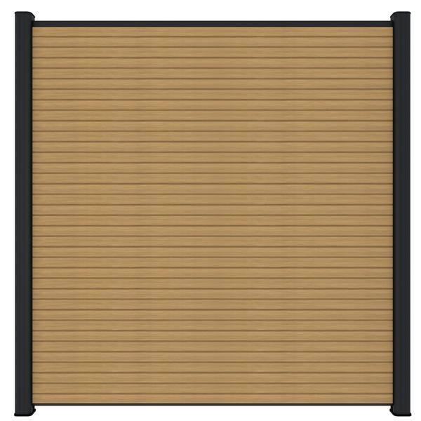Composiet Schutting Red Cedar Triple 180 × 180 cm