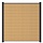 Composiet Schutting 180x180 cm – Red Cedar – Duurzaam & Onderhoudsarm